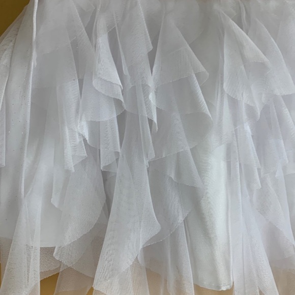 Jona Michelle girls size 5 dress tulle, sequins, layered, sparkle, shiny - Picture 4 of 10